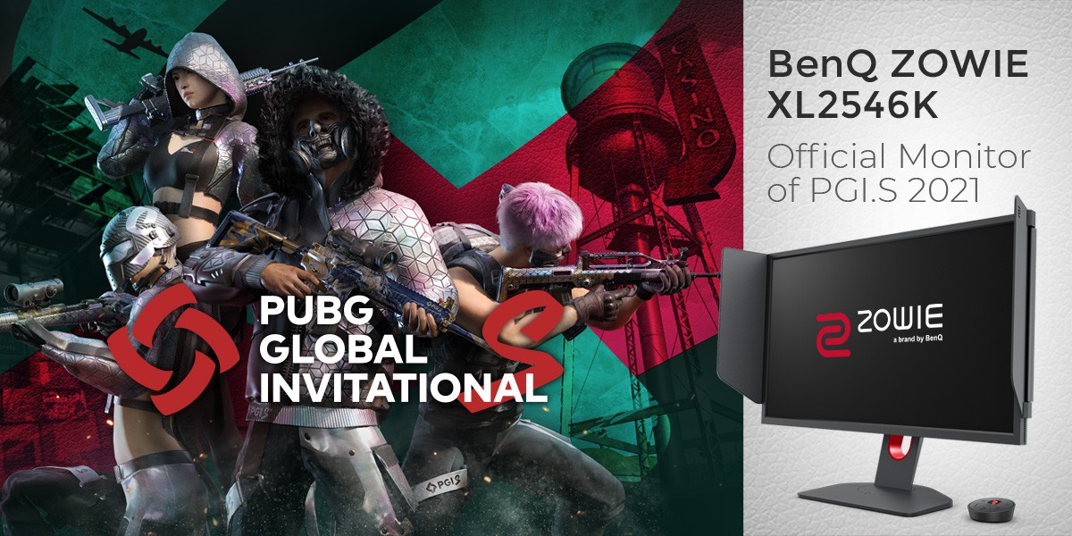 BenQ's ZOWIE XL2546K Announced as Official Monitor Of PUBG Global