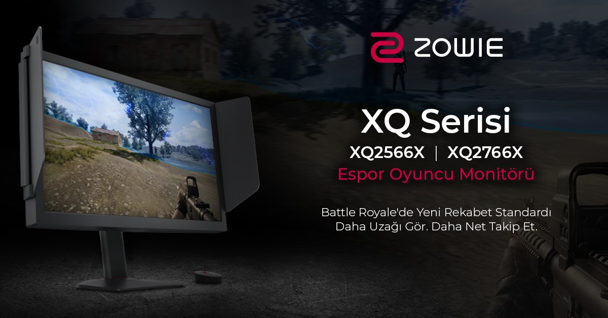 ZOWIE XQ Serisi Lansmanı - XQ2566X ve XQ2766X | Zowie Turkey